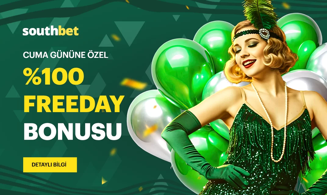 Southbet Cuma günü Freeday bonusu görseli