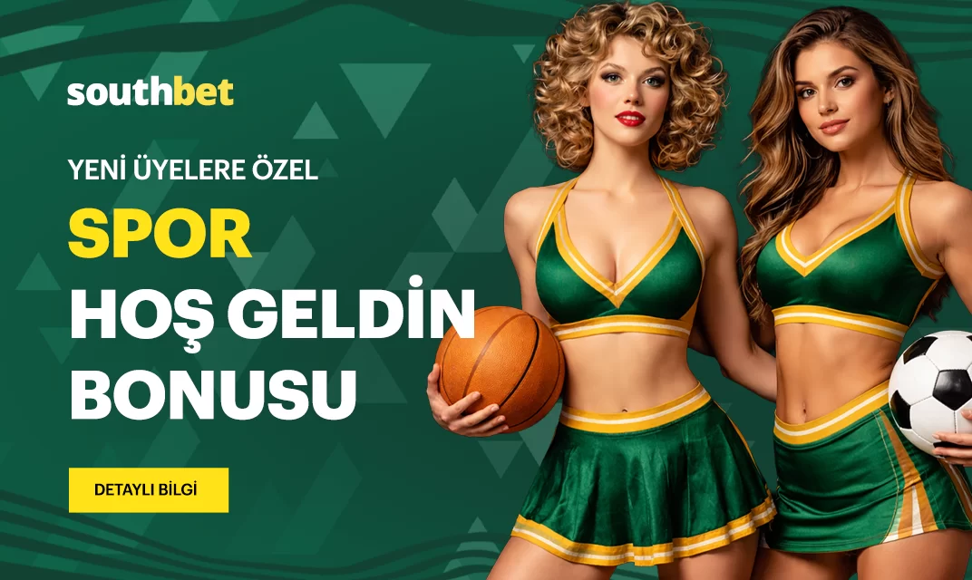Southbet spor hoşgeldin bonusu kampanya görseli