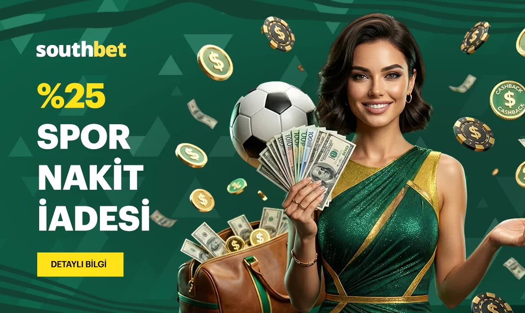 Southbet spor nakit iade kayıp bonusu görseli